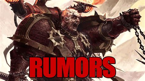 Warhammer 40k Rumors, Leaks & Speculations